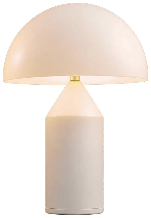 Table lamp, switched on